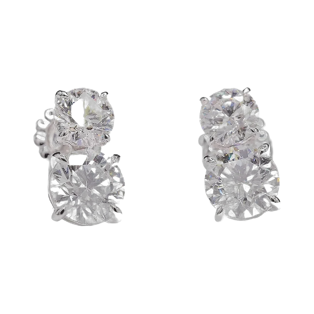 RD + RD Snowman Studs