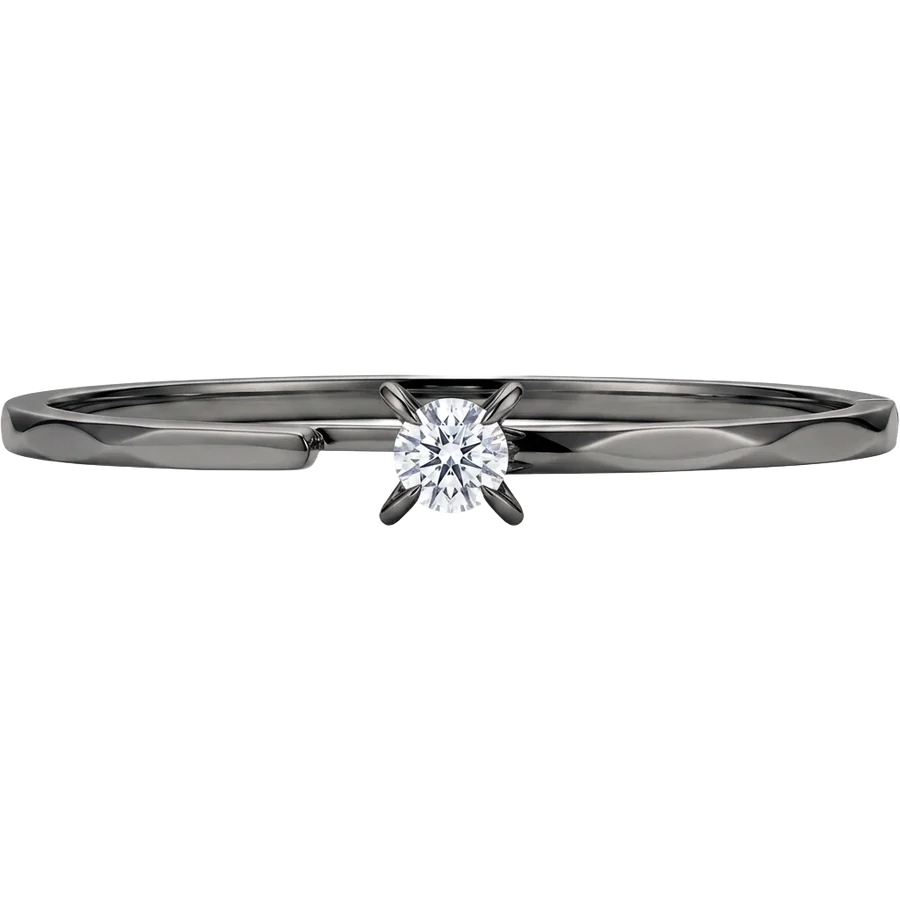 RD Nova Hydra Bangle SOL-o in polished platinum
