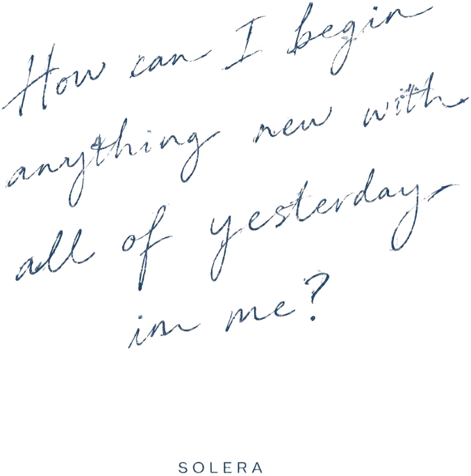 Handwritten Solera quote card